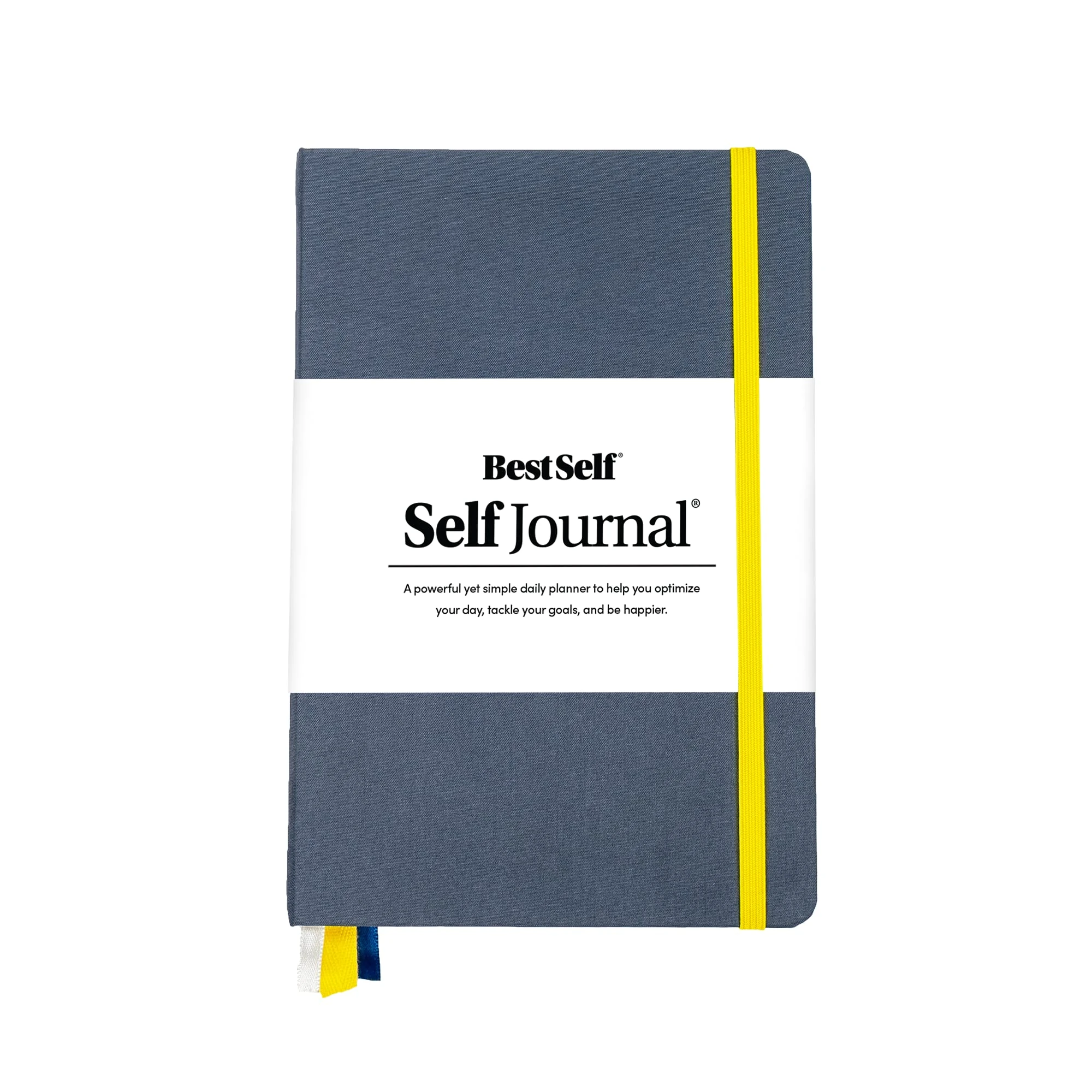 Self Journal by BestSelf — Undated 13-Week Planning, Productivity and Positivity System for Max Achievement and Goal Success — Track Gratitude, Habits and Goals Daily and Weekly (Blue)