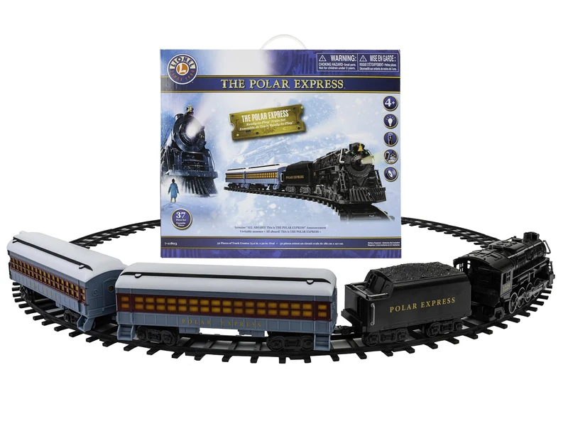 Lionel The Polar Express Model Train Set with Track | Berkshire-Style Ready to Run with Lights, Sound Effects and Remote Multicolour