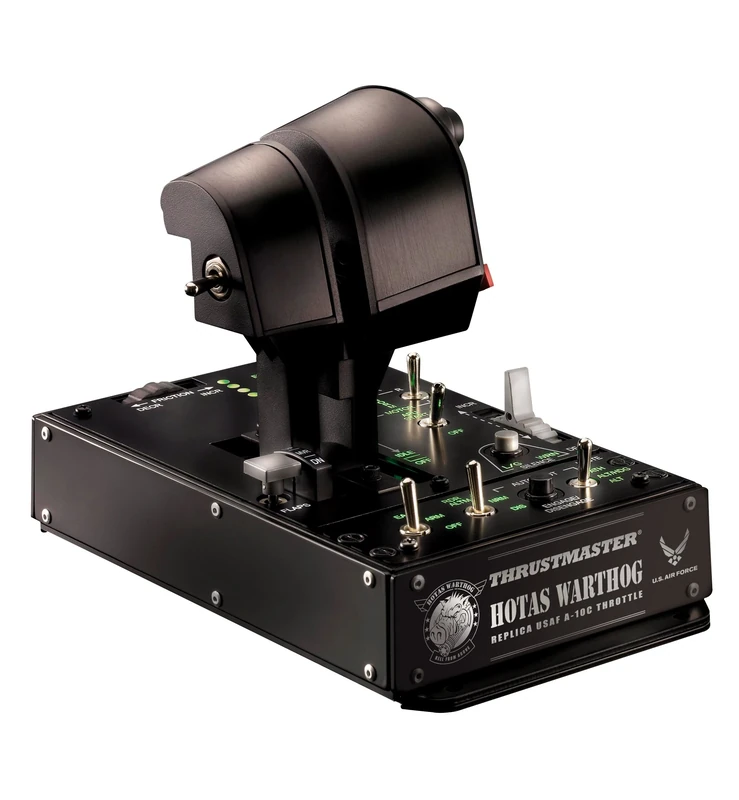 Thrustmaster Hotas Warthog Dual Throttle - High-Precision Throttle System with H.E.A.R.T HallEffect AccuRate Technology for PC