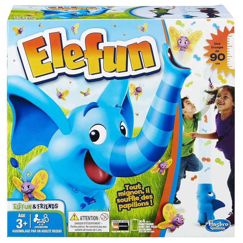 Hasbro Gaming Elefun [English Language Not multi-coloured - Image 1