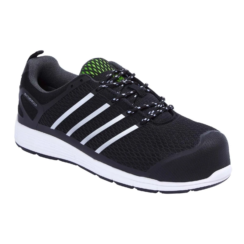 Apache Motion Safety Trainer | Size 9 UK | Waterproof and Breathable | Composite Toe Cap and Midsole Protection | Padded Tongue and Collar