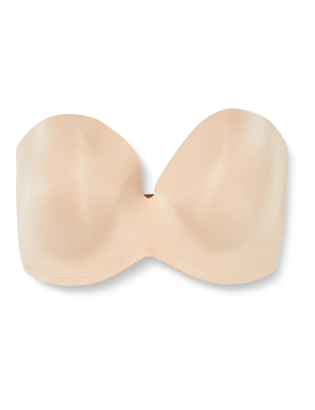 Wonderbra Women Ultimate Strapless Bra , Beige, 32DD