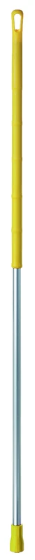 Maya Professional Tools 50321-4 Aluminium Ergonomic Handle, 59.05" x 1.25", 1500 mm x 32 mm, YellowFBK/Food Safety