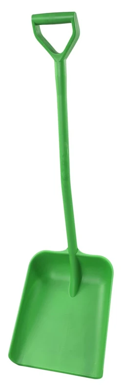FBK 14104 5 Shovel Monobloc, Short Handle, 330 x 380 x 1120 mm, Green