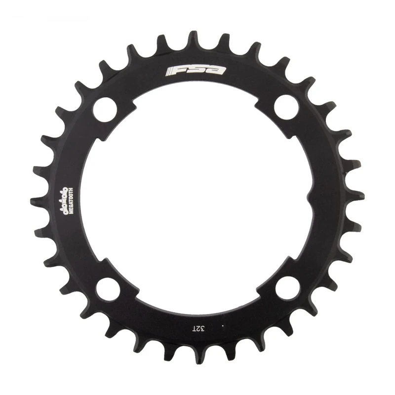 X-BIONIC FSA Megatooth 1x11 Mtb Chainring - Black, 104 × 32T