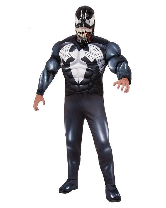 Rubies Official Disney Marvel Venom, Villian Deluxe Costume, Adult Size Mens X-Large Halloween