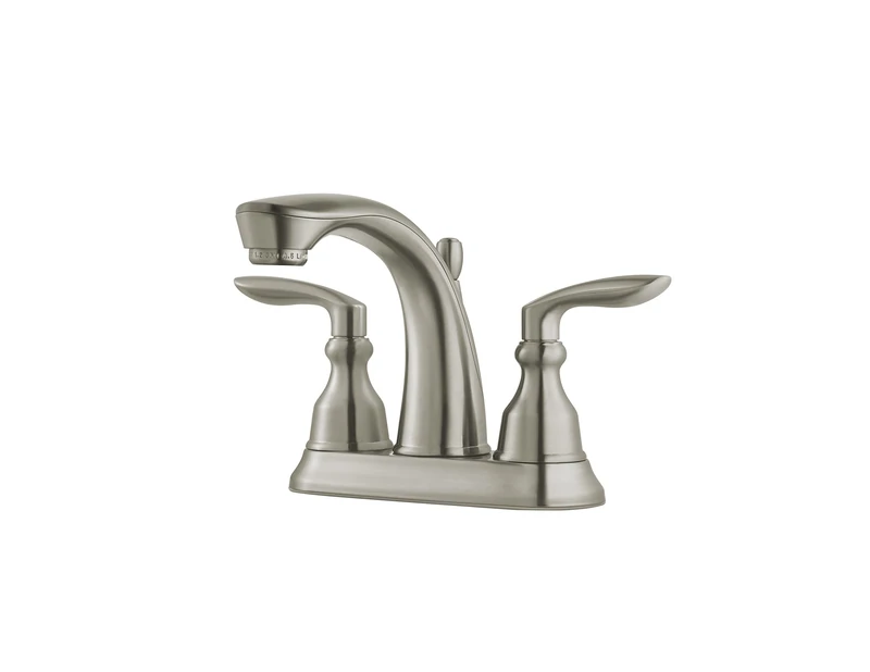 Pfister LG48CB1K Avalon Centerset Bath Faucet, Brushed Nickel, 3-Hole