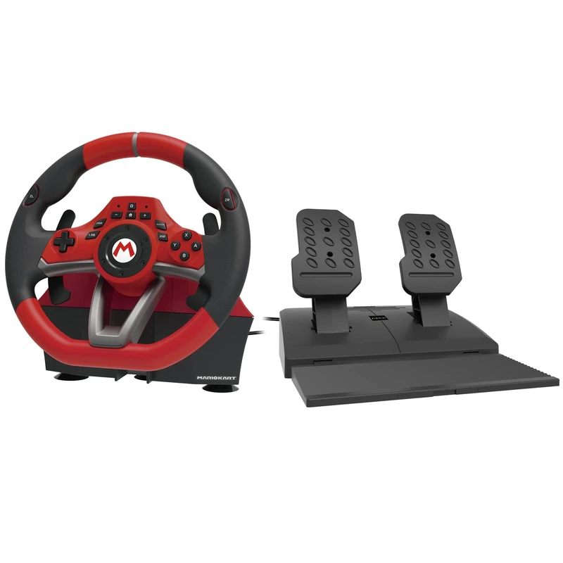 HORI Mario kart Racing Wheel Pro Deluxe for Nintendo Switch (Nintendo Switch)