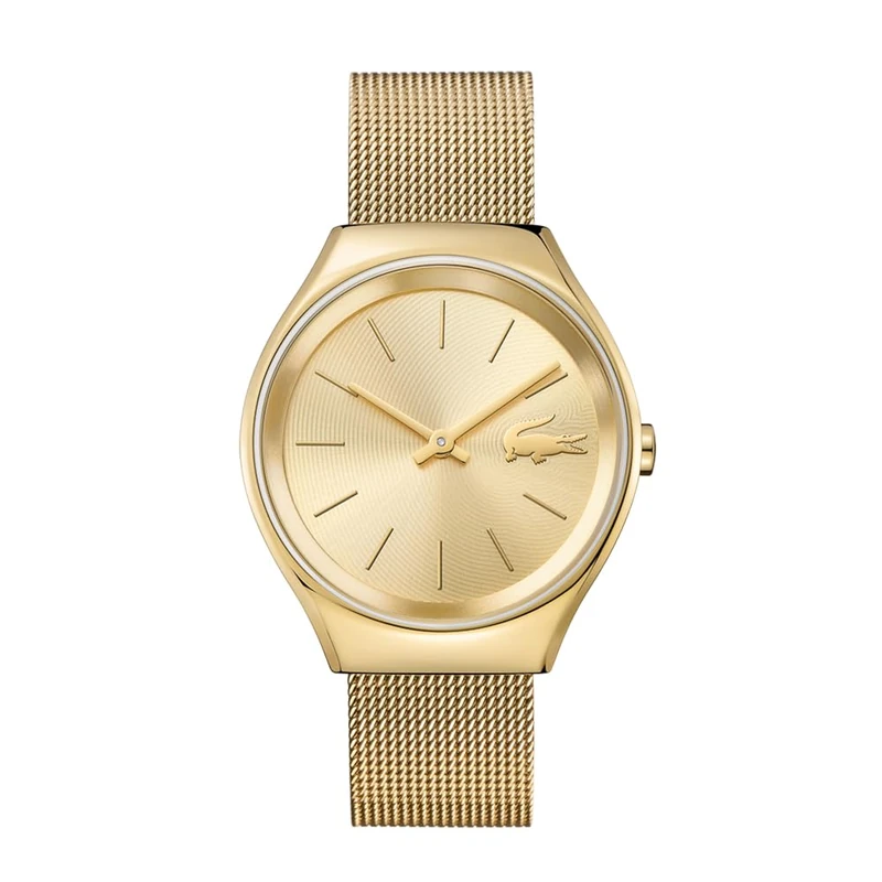 Lacoste 2000952 Women's Gold Stainless Steel Mesh Watch