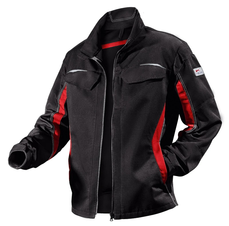 Kubler 13245353-9955-42 Size 42 "Classiq Pulse" Jacket - Black/Red