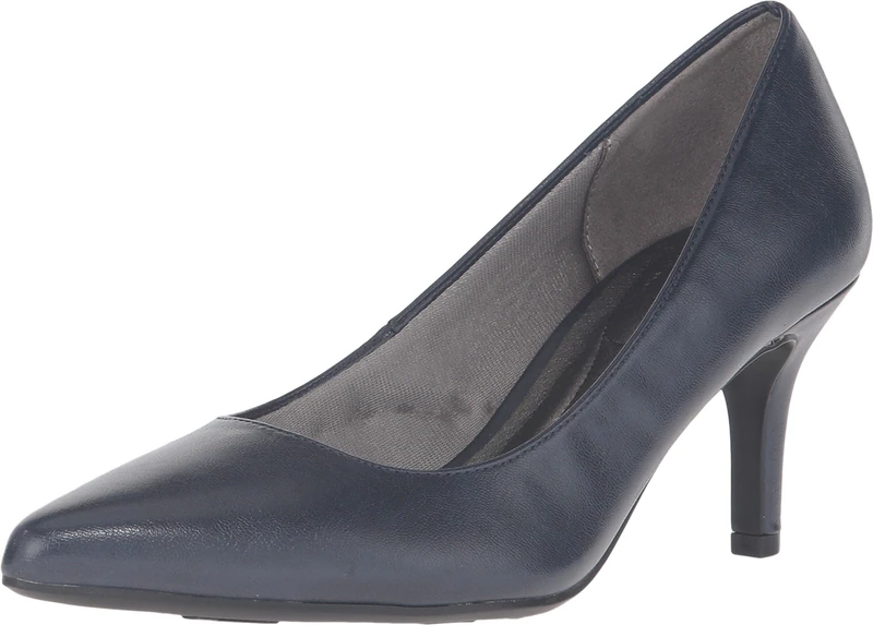 LifeStride Women's Sevyn Dress Pump, Luxe Navy 4, 5 UK