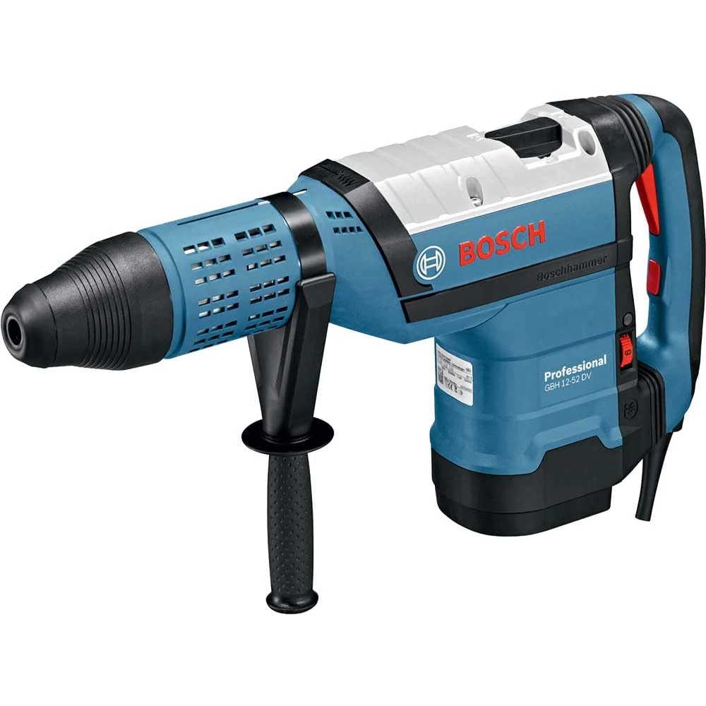 Bosch Professional Rotary Hammer GBH 12-52 DV (with SDS max, 19 J imapct energy, incl. auxiliary handle, machine cloth, carrying case)