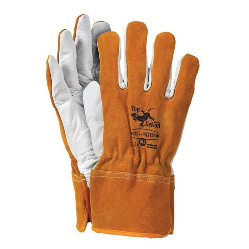 Reis RLCS+WINTER Topgekon Protective Gloves, White, 11 Size, Pack of 12 - Image 1