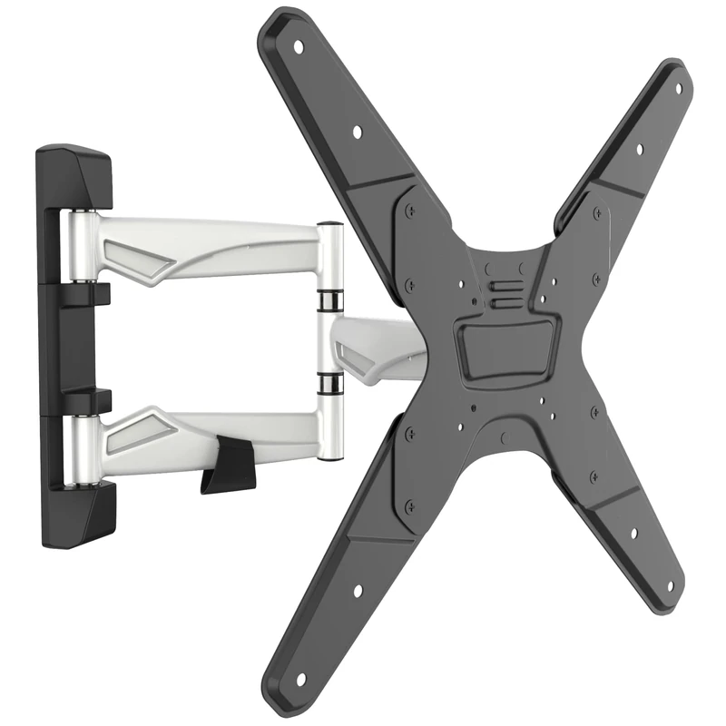 RICOO TV Bracket Tilt Swivel approx 32-55 Inch S3244 for LED LCD OLED Curved and Flatscreens Wall Mount Universal for VESA 75x75-400x400