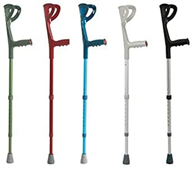 Mopedia RP701B Forearm Crutch Blue Pair