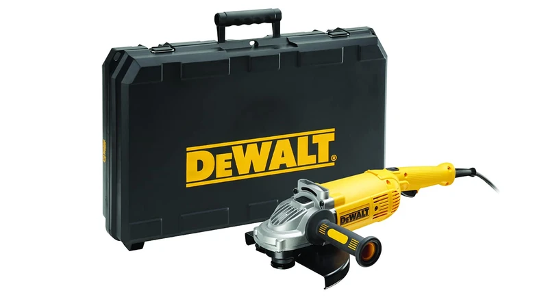 Dewalt Grinder ø230mm 2200w - with Notebook Handle - Dwe492k - Image 1