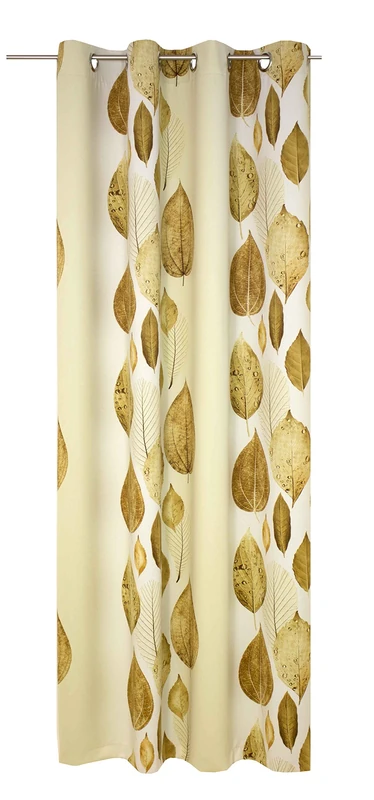 Wirth Marek Do Curtain with Eyelets – Polyester, Brown, 245 x 145 cm - Image 1