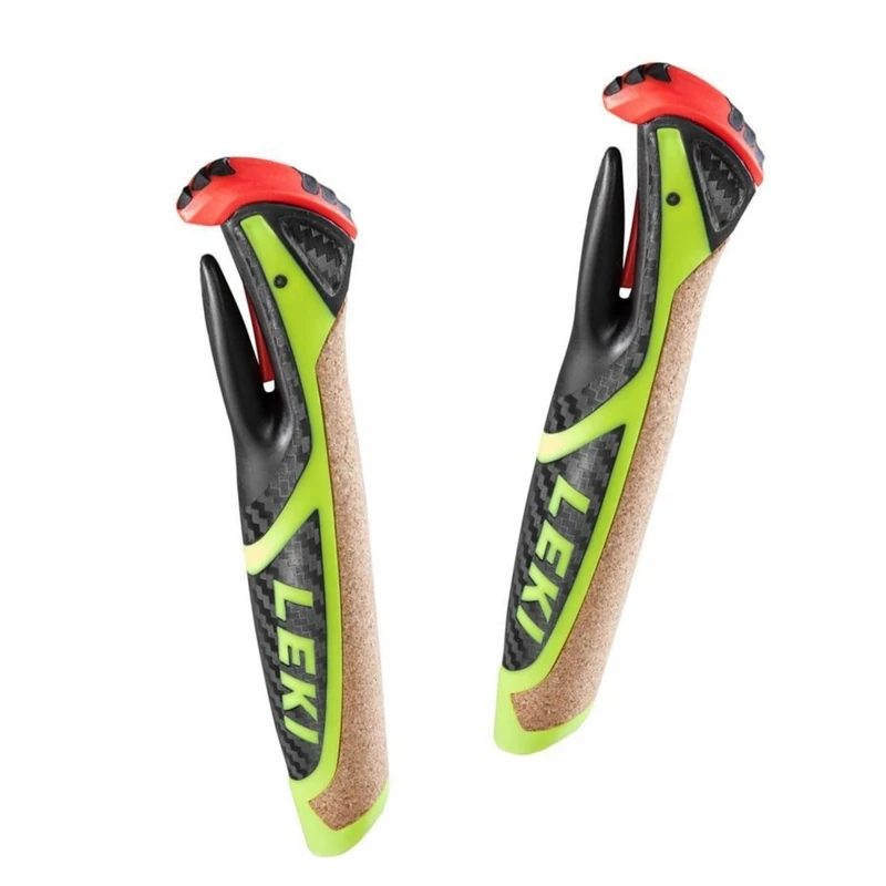 LEKI Unisex Adult Sports Ski Pole, Neon Yellow, 16 mm