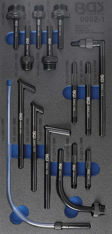 BGS 9992-1 | Transmission Filling Adaptor Set | 15 pcs.