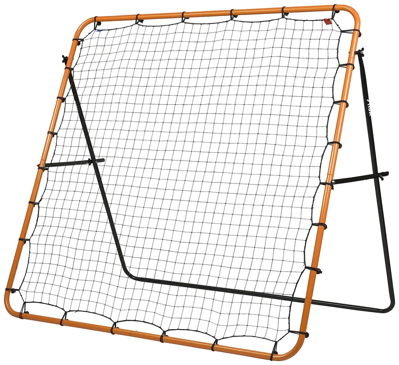 Stiga Unisex Kicker 150 Football Rebounder, Orange/Black, 150 X 150 EU