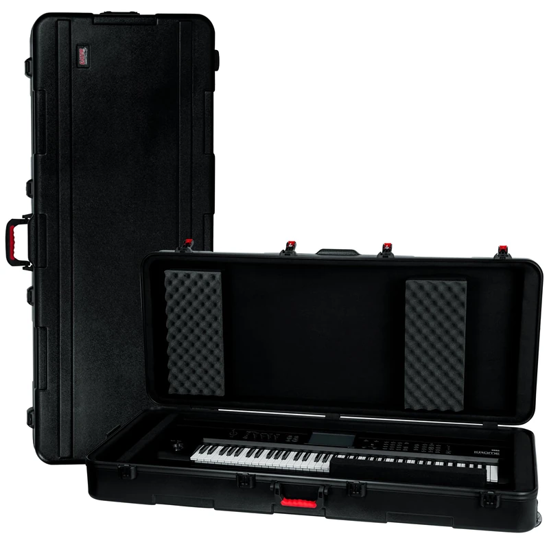 Gator GTSA-KEY76D TSA ATA Deep 76-note Keyboard Case with Wheels