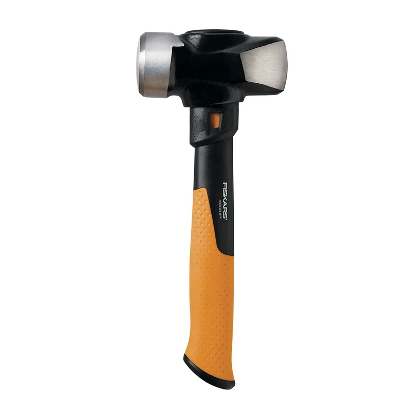 Fiskars IsoCore 3 Pound Club Hammer, 11 Inch,750910-1001,Orange/Black, US import
