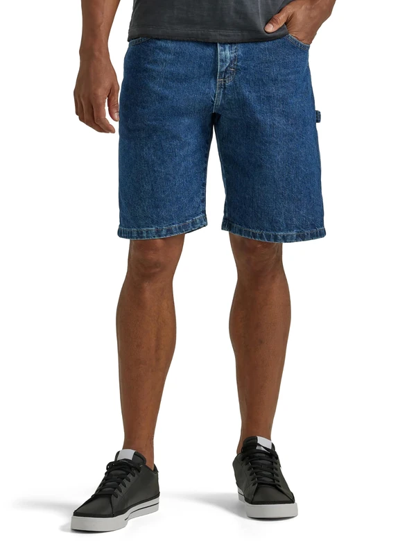 Wrangler Men's Big-Tall Authentics Classic Carpenter Short, Retro Stone, 46