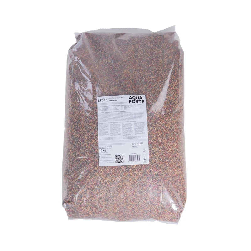 AquaForte Base Fish Food - 15 Kg Small 3 mm Pellets