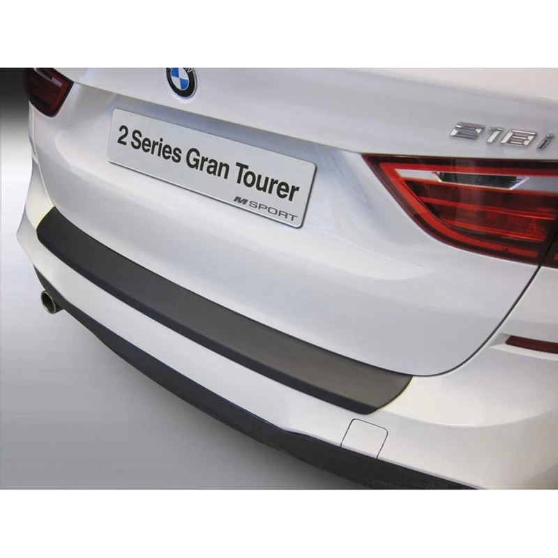 RGM ABS Rear bumper protector compatible with BMW 2-Series F46 Gran Tourer 'M-Sport' 6/2015- Black