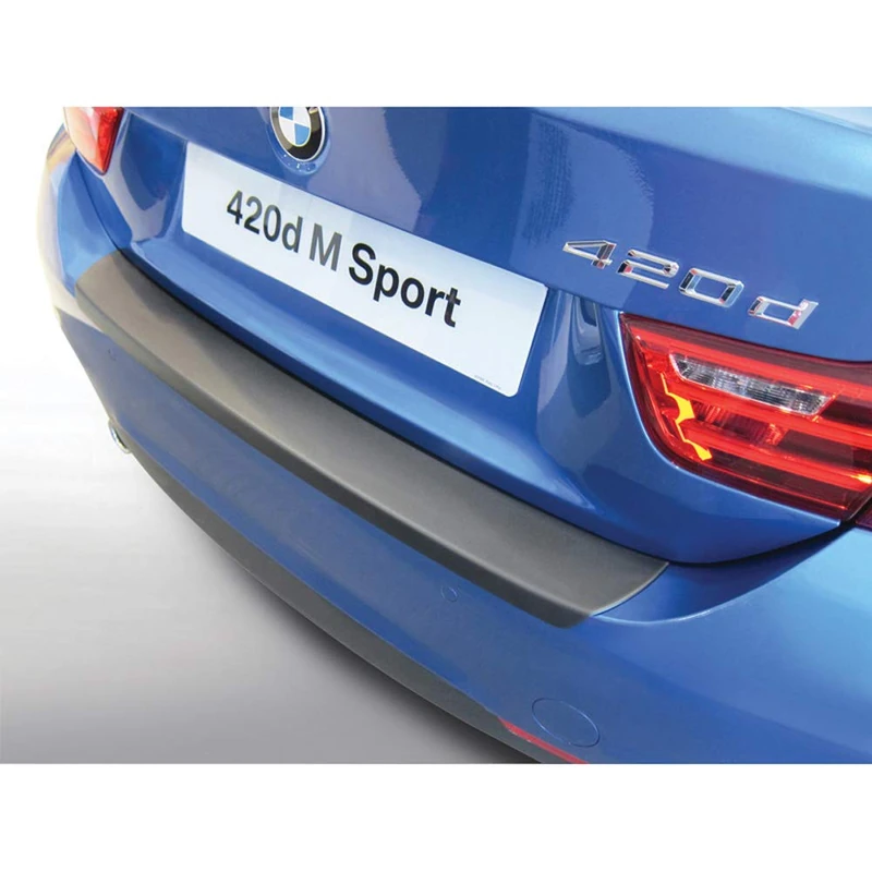 RGM ABS Rear bumper protector compatible with BMW 4-Series F32 Coupe 7/2013-9/2020 'M-Sport' incl. M4 Black