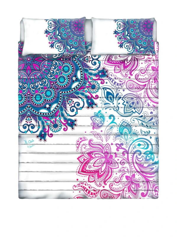 Italian Bed Linen Kiosa Summer quilt, 260x270cm, KIO601, 100% Cotton, DOUBLE