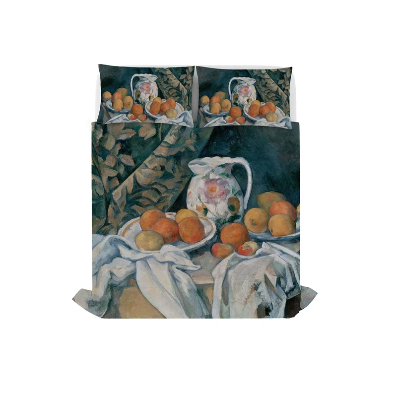 Italian Bed Linen Sogni d'autore Bed linen set (flat sheet 255x300cm + 2 pillowcases 52x82cm with internal flap), SD04, 100% Cotton, DOUBLE