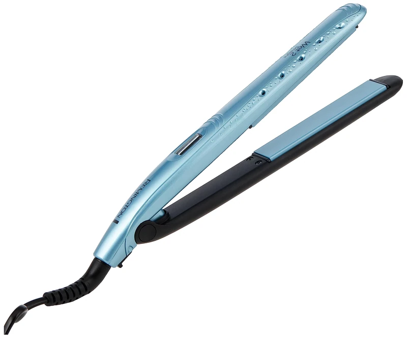 Remington S7300 Wet 2 Straight Ceramic Straightener with Frizz Resist Micro Conditioners