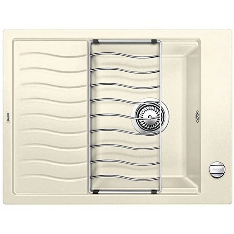 Blanco Elon 45 S, Kitchen Sink, Granite Sink Made of Silgranit PuraDur, 1 Piece, Jasmine, 520994