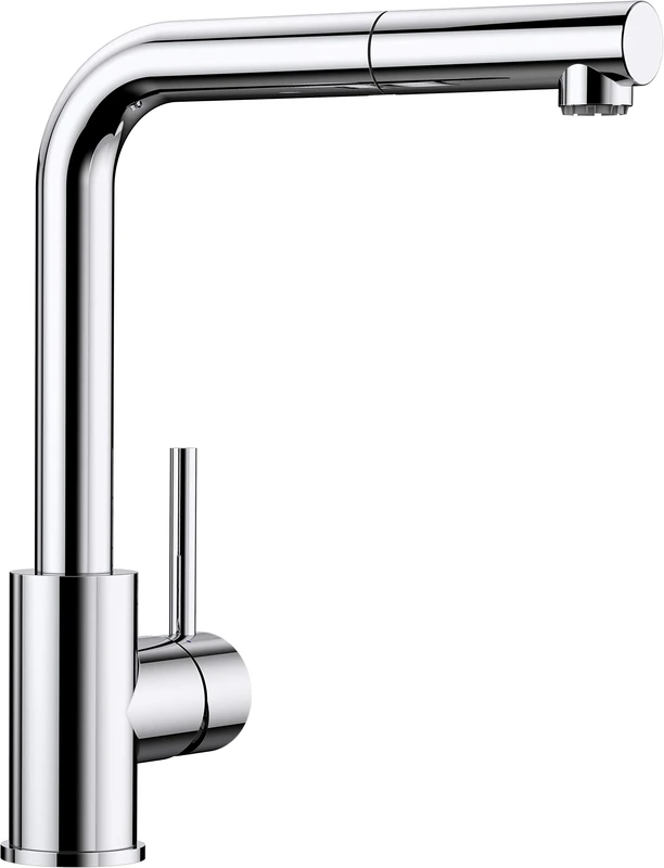 BLANCO 521466 MILA-S Low-Pressure Kitchen Mixer Tap, Chrome