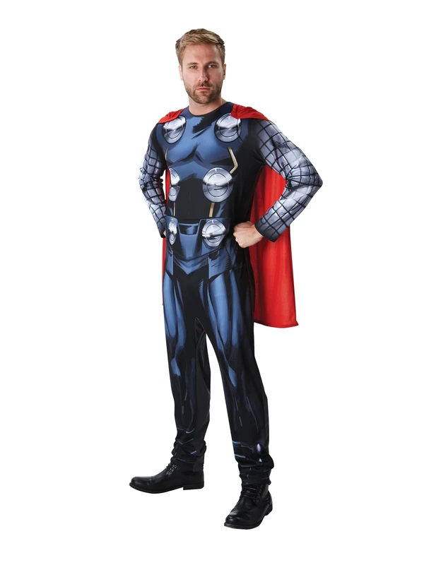 Rubies 810844STD Official Marvel Thor Classic Costume, Adult's, Standard Size Halloween, World Book Day
