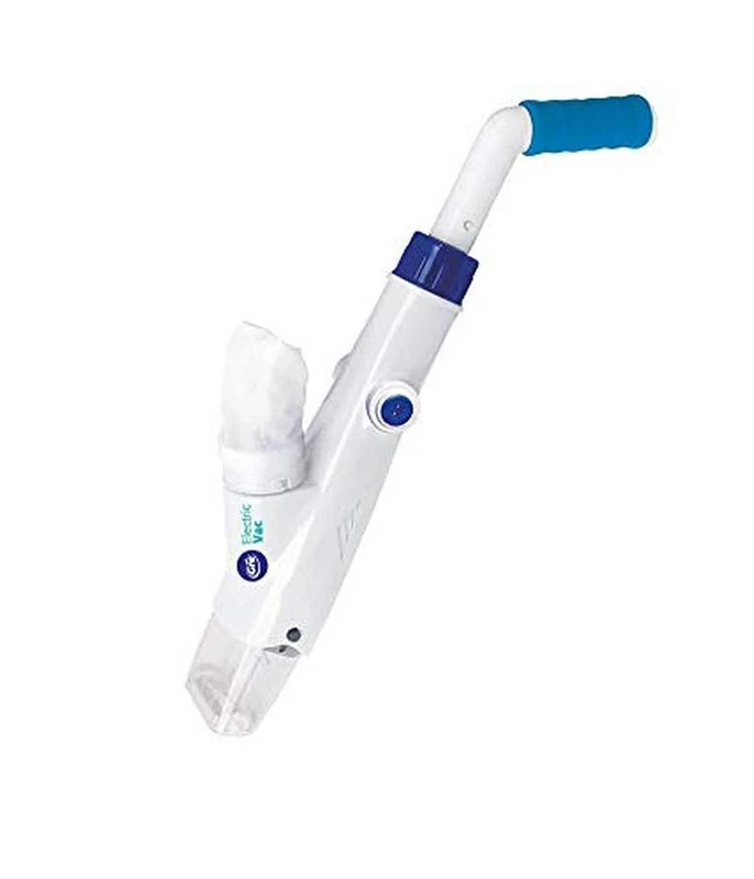 Gre CSPA Pool & Spa Vac - Floor Cleaner for Pools and Spas with Handle, Blue, 60 x 12.4 x 22.6 cm