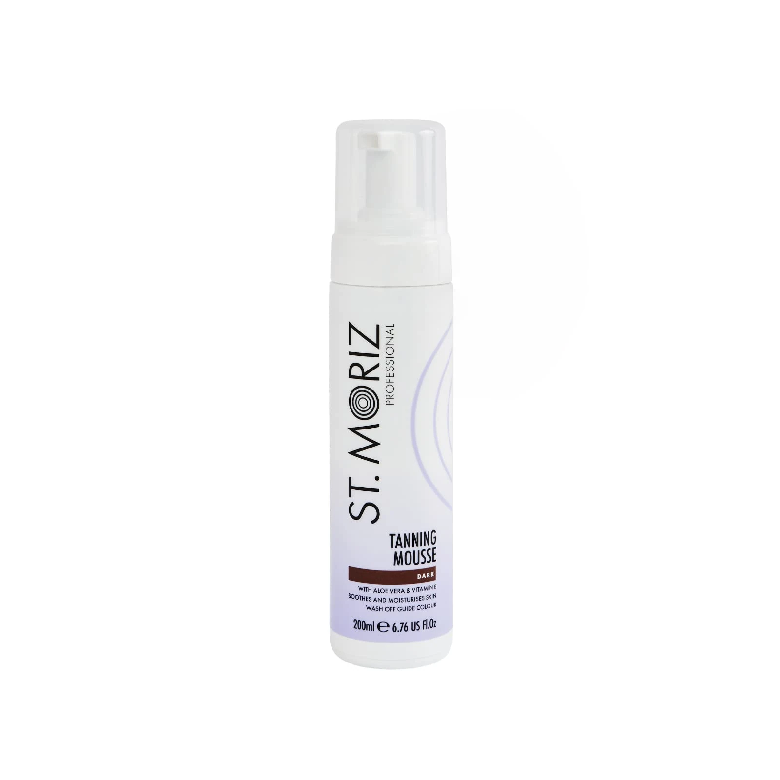 St. Moriz Professional Dark Self Tanner Mousse - Sunless Instant Self Tanning Foam for a Deep, Natural Looking Fake Tan - Moisturizing Tanning Foam – With Aloe Vera & Vitamin E (200ml)