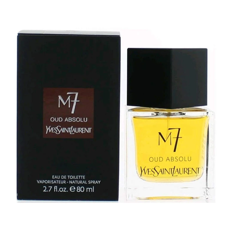 YVES Saint Laurent 625-37281 Fragrance M7 Oud Absolu EDT Spray 80 ml for Adults, Designed for Long-Lasting Everyday Fragrance wear, 80 ml