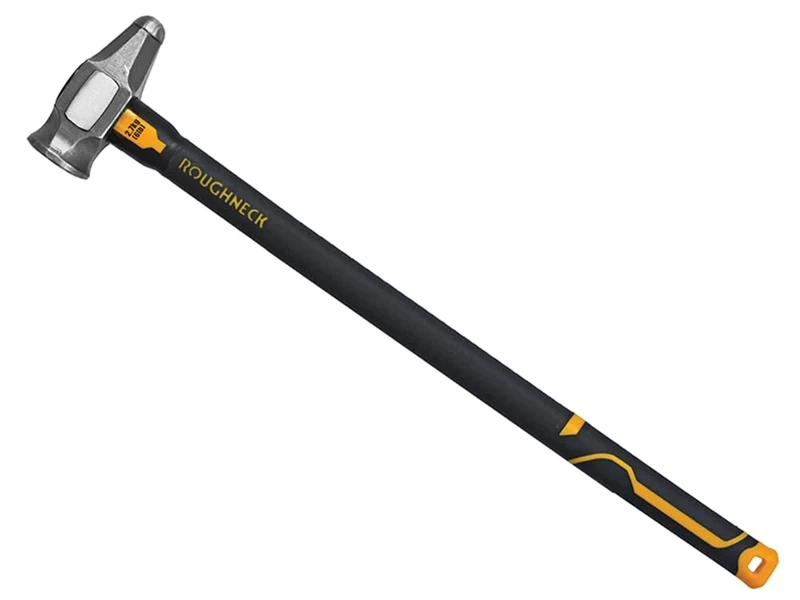 Roughneck Gorilla ROU65912 Durable Fibreglass Sledge Hammer with Shock Absorbing Grip 12lbs/5.5 kg, ROU65912