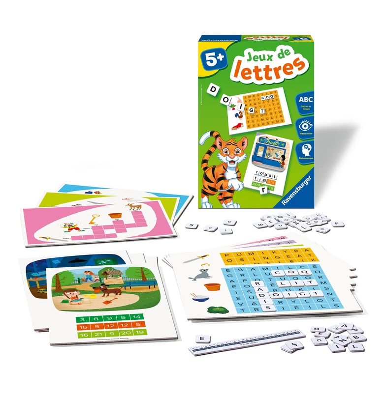 Ravensburger - Educational Game - Letter Games - For Ages 5 Years and Over - 24060