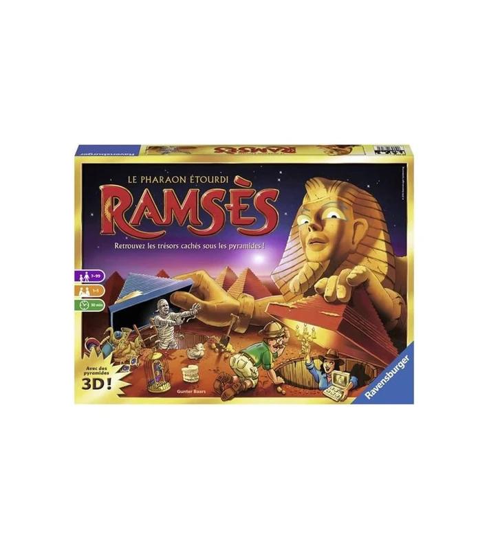 Ravensburger Ramses Board Game - Family Memory Game - 26717