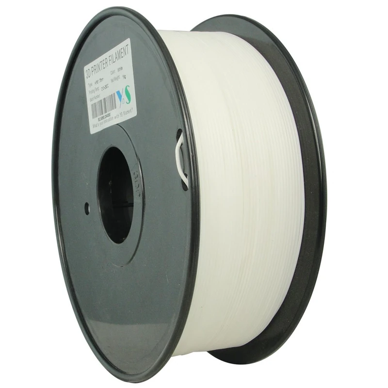 YS Filament YS-1.75-Flex20000-N-1000 Ys Flex 20000 1.75 mm, 1 kg, High Abrasive Function Suitable For Customised Insole Printing, Natural