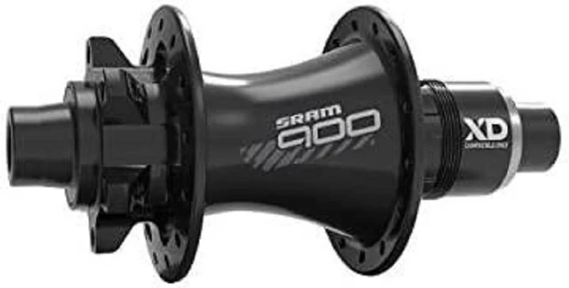 Sram Plain 900 – Rear 32 Hole Disc (XDL) 11 Adjustable, with quick release and 12x142 mm Caps 00.2018.013.012 Hub – Black, One Size