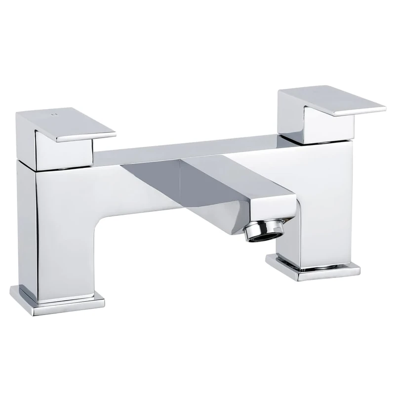 iBathUK | Chrome Bath Filler Mixer Tap Monobloc Bathroom Lever Faucet TB3084