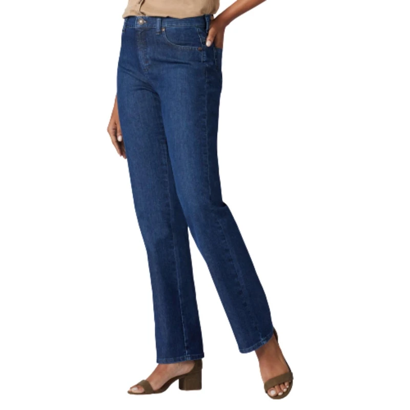 Lee Women's Relaxed Fit Straight Leg Jean, Meridian, 8 US