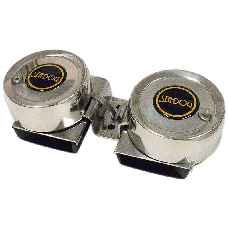 Sea-Dog 431125-1 Max Blast Twin Mini Compact Horn, Multicoloured - Image 1