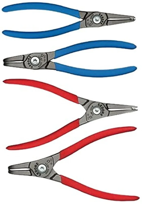 Gedore S 8000 E Snap Ring Pliers Set of 4