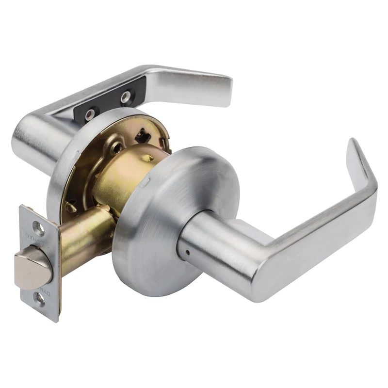 Dynasty Hardware AUS-30-26D Commercial Duty Passage Door Lock, Satin Chrome