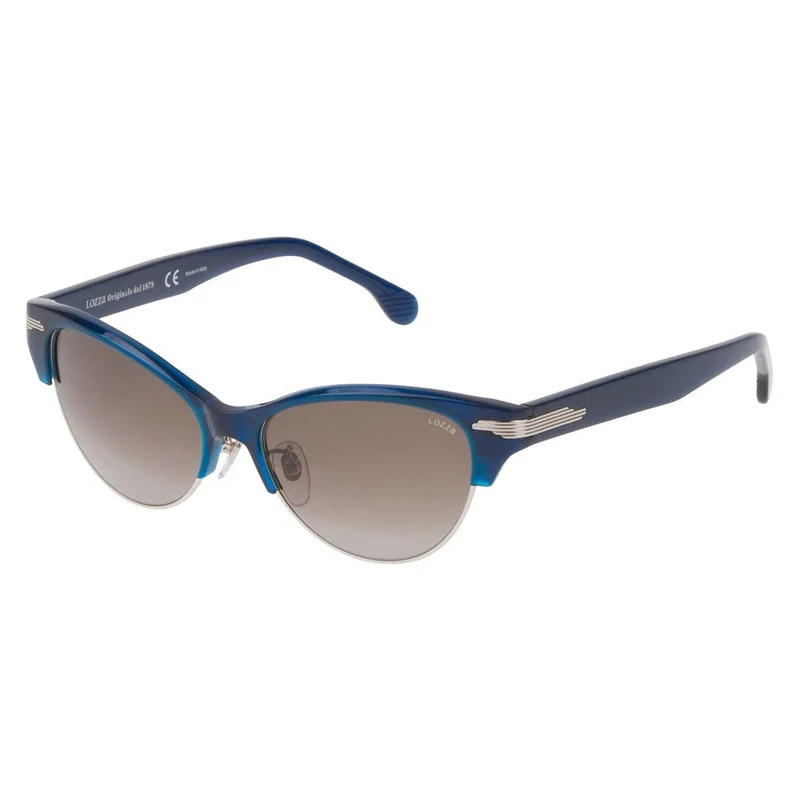 Lozza SL4071M 03GR Sunglasses Unisex Combined, Standard, 15